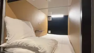 泊まれるサウナ屋さん カプセル