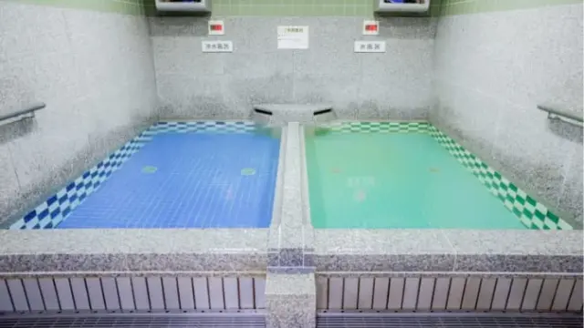 サウナ&スパ カプセルホテル 大東洋 水風呂